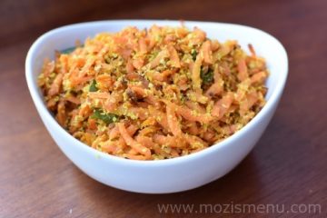 Carrot Thoran / Carrot Stir-fry
