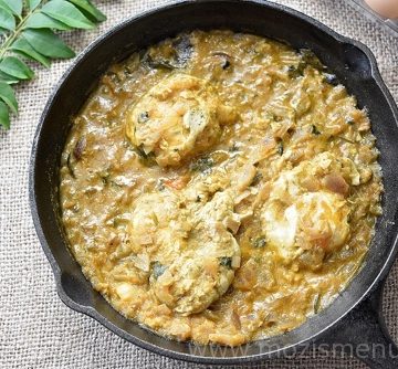 Poached / Broken Kerala Egg Curry