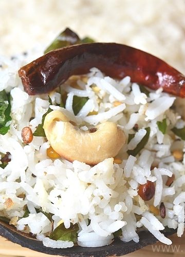 Coconut Rice / Thengai Sadam / Kobbari Annam