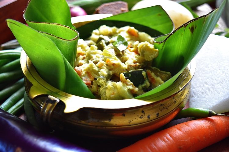 Aviyal / Avial / Kerala Mixed Vegetable Coconut Gravy