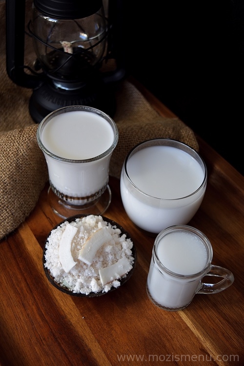 Homemade Coconut Milk / Thengai Paal / Thenga Paalu